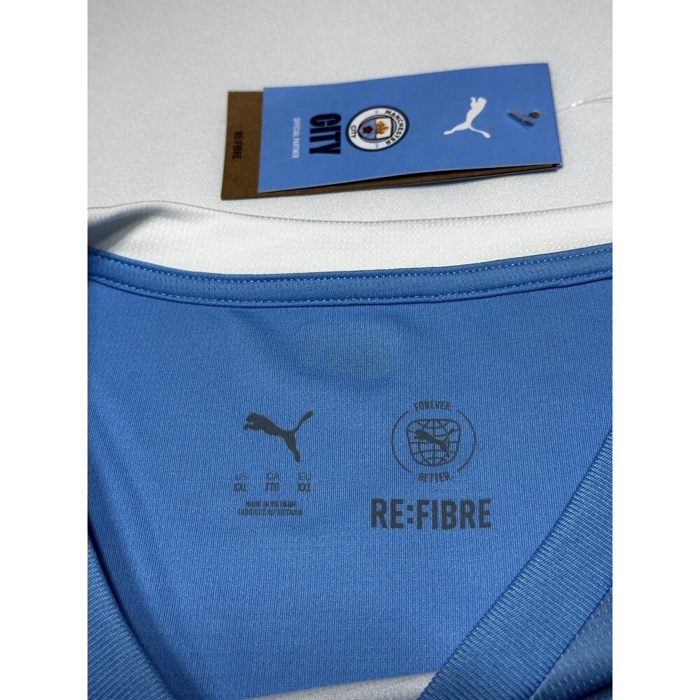Puma Manchester City Home Jersey Mens Size XXL 2XL Authentic 780338 NWT New - Picture 3 of 15